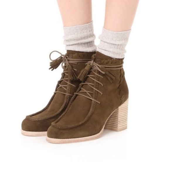 Stuart Whitman Wallawalla Suede Ankle boots 6.5 - Picture 1 of 11